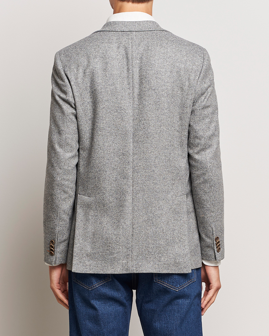 Herre | Blazere & jakker | Morris | Archie Herringbone Blazer Grey