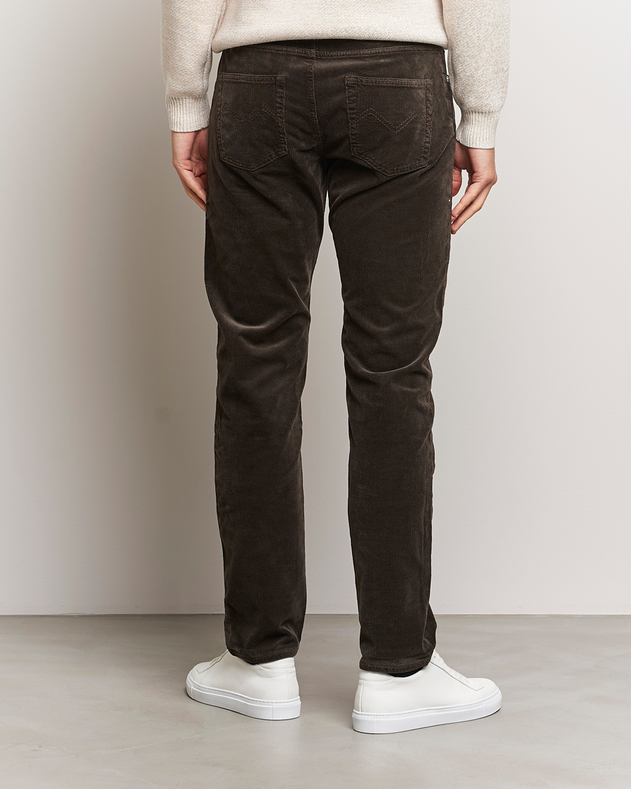 Herre | Bukser | Morris | James Corduroy 5-Pocket Pant Dark Brown