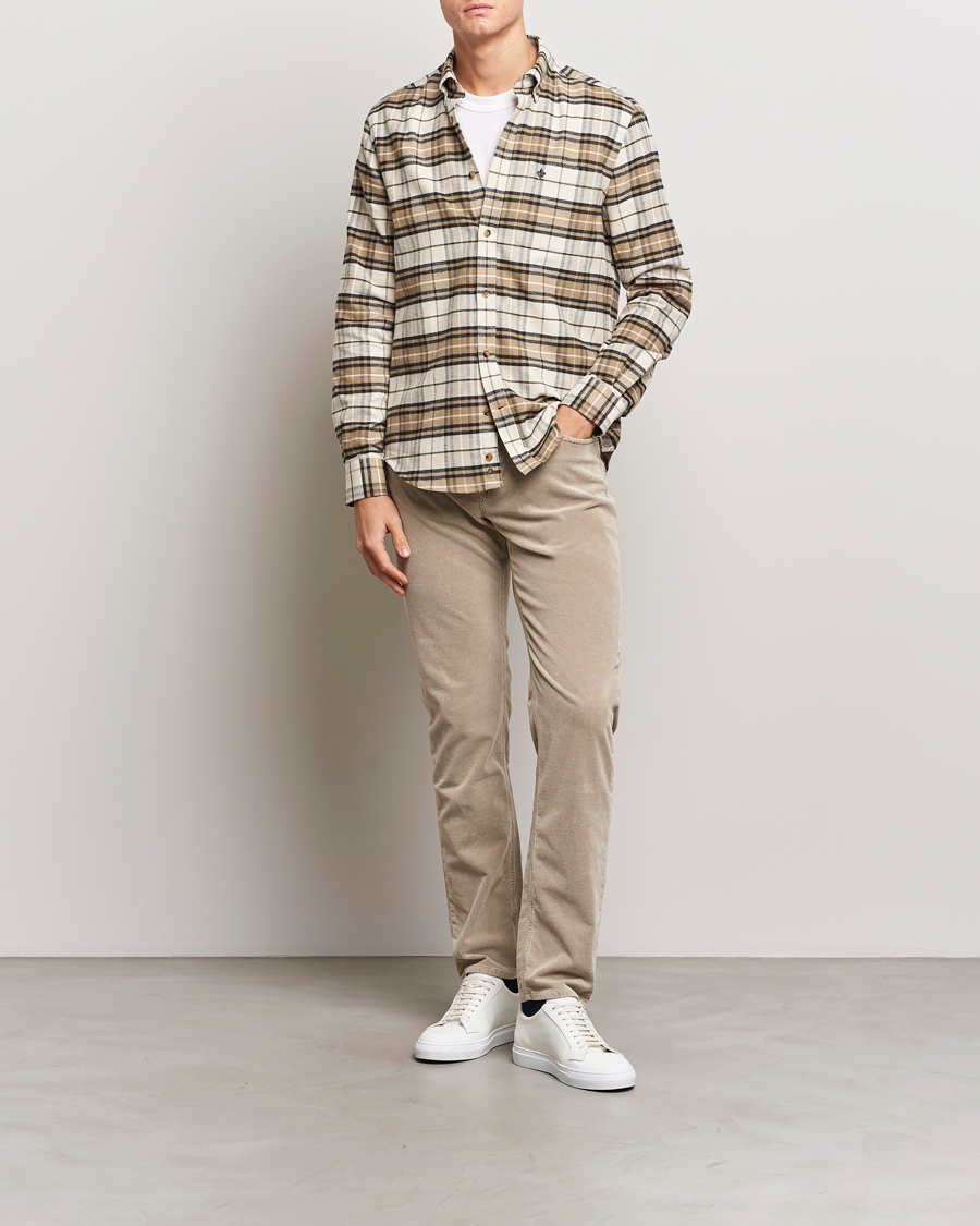 Herre | Bukser | Morris | James Corduroy 5-Pocket Pant Grey