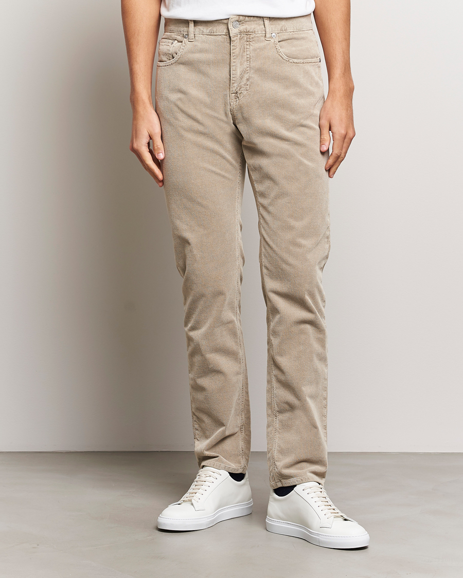 Herre | Bukser | Morris | James Corduroy 5-Pocket Pant Grey