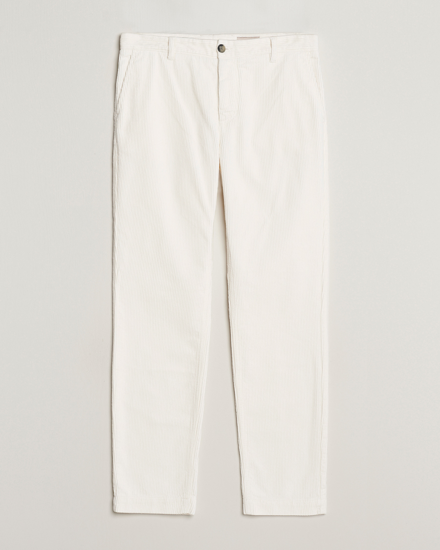 Herre | Bukser | Morris | Jeffrey Corduroy Chinos Off White
