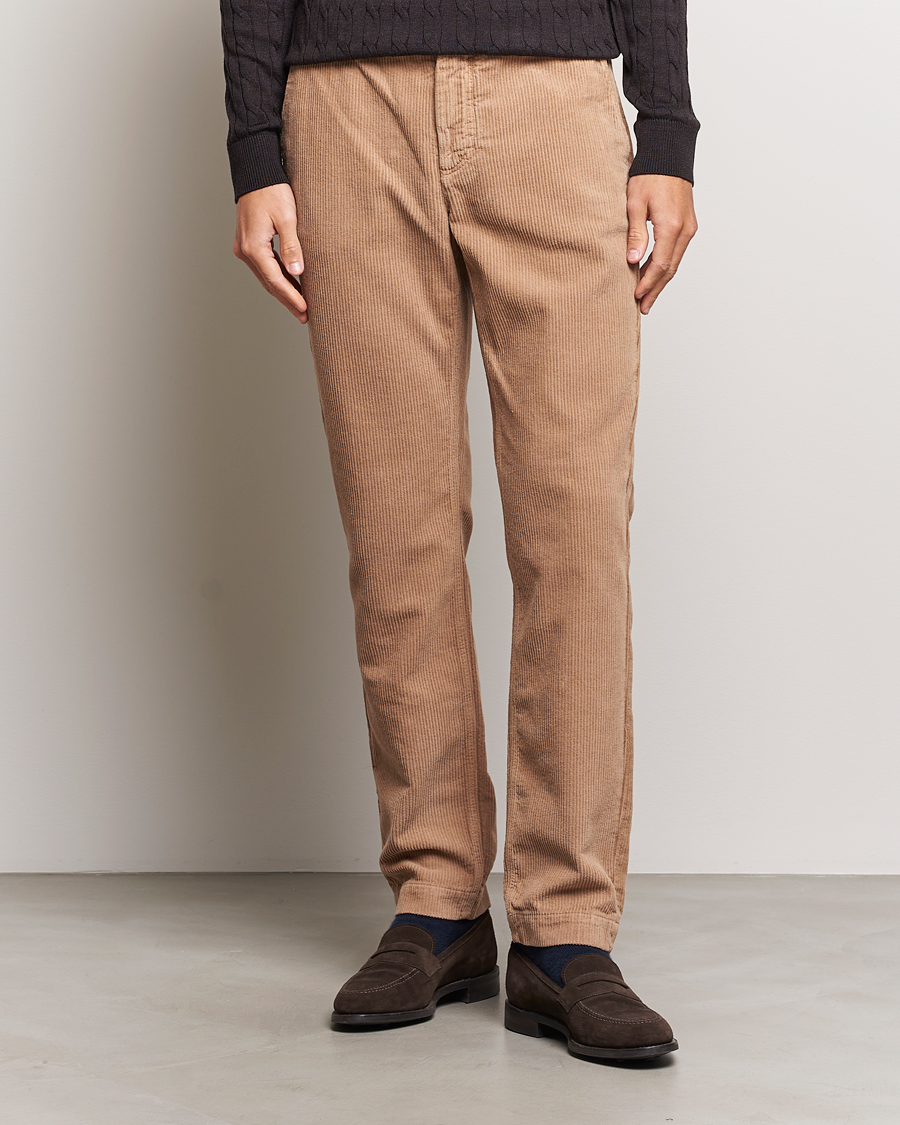 Herre | Bukser | Morris | Jeffrey Corduroy Chinos Camel