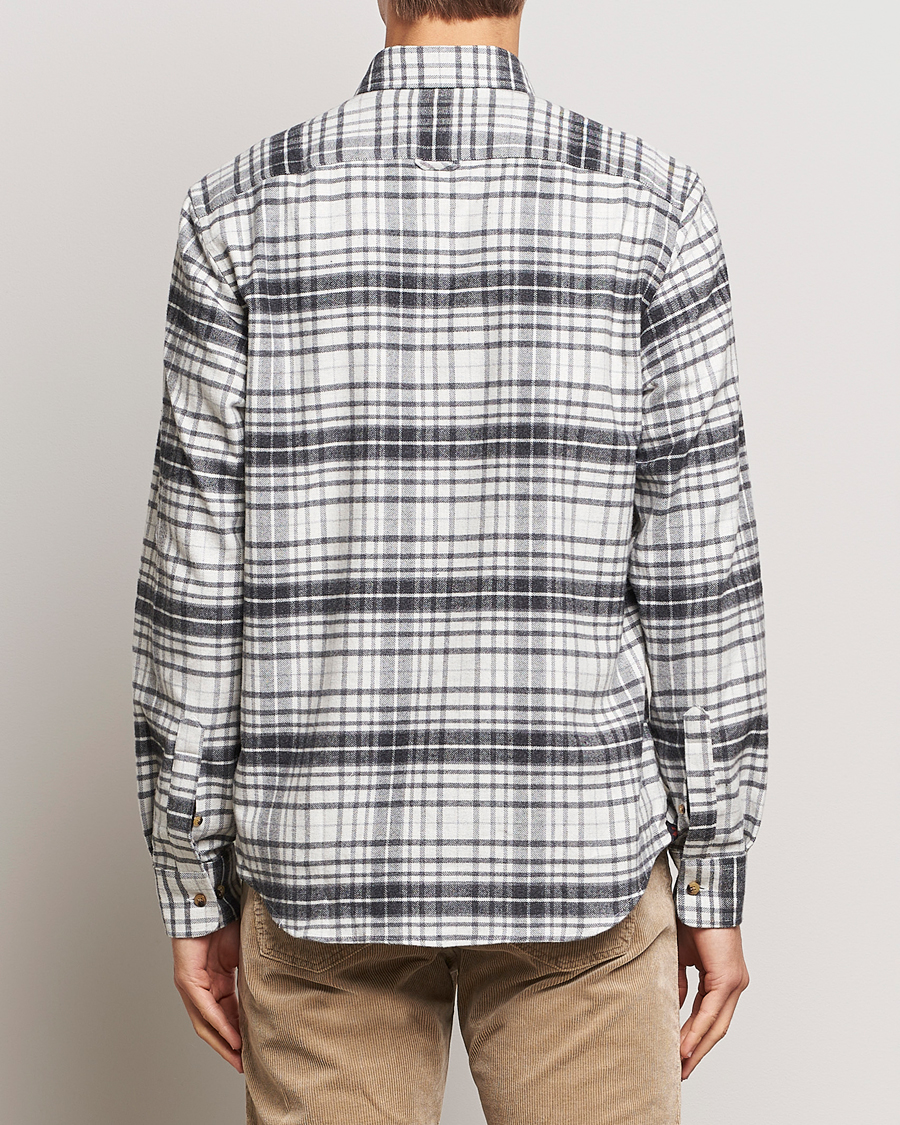 Herre | Skjorter | Morris | Flanell Big Check Shirt Grey