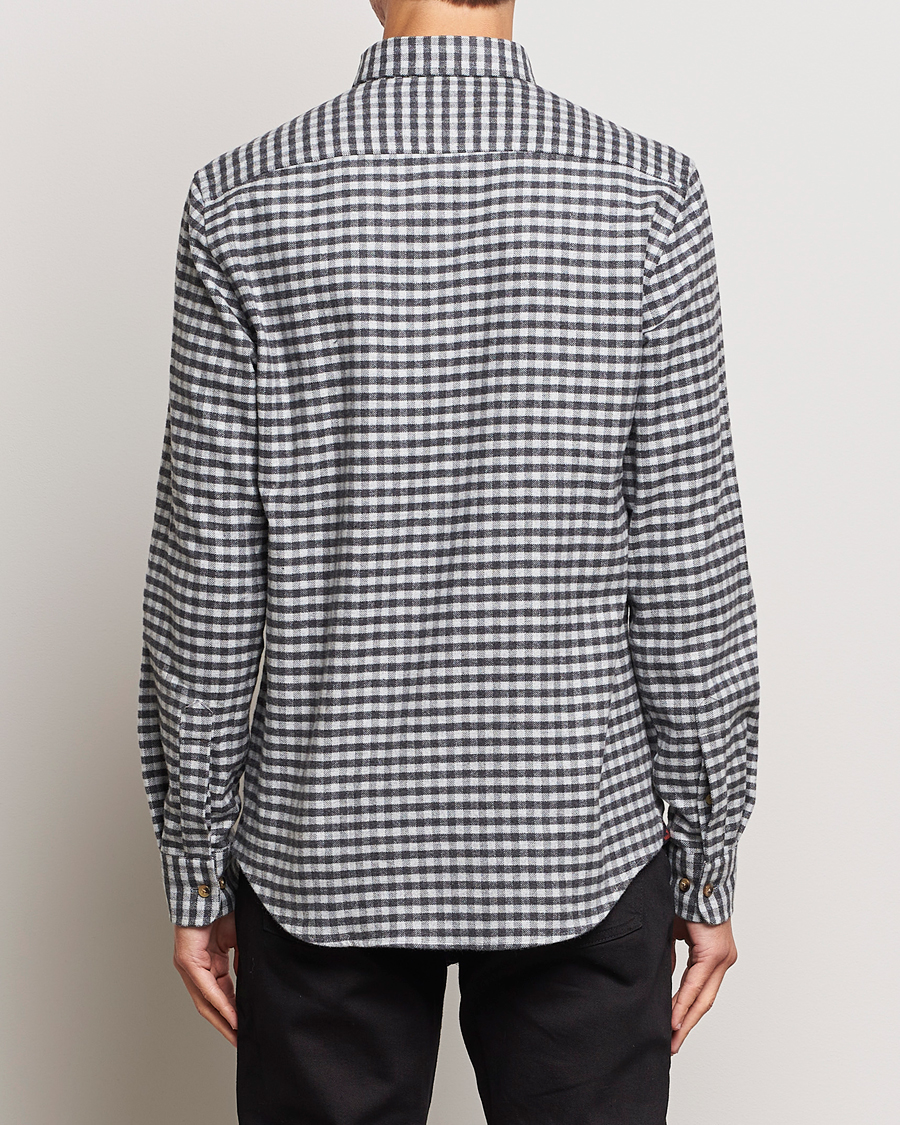Herre | Skjorter | Morris | Flanell Check Shirt Grey