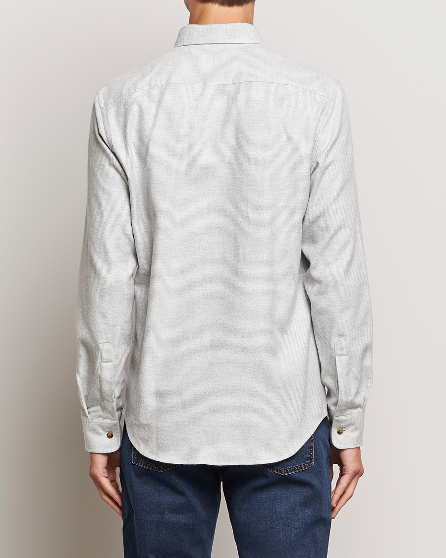 Herre | Skjorter | Morris | Flanell Check Shirt Grey