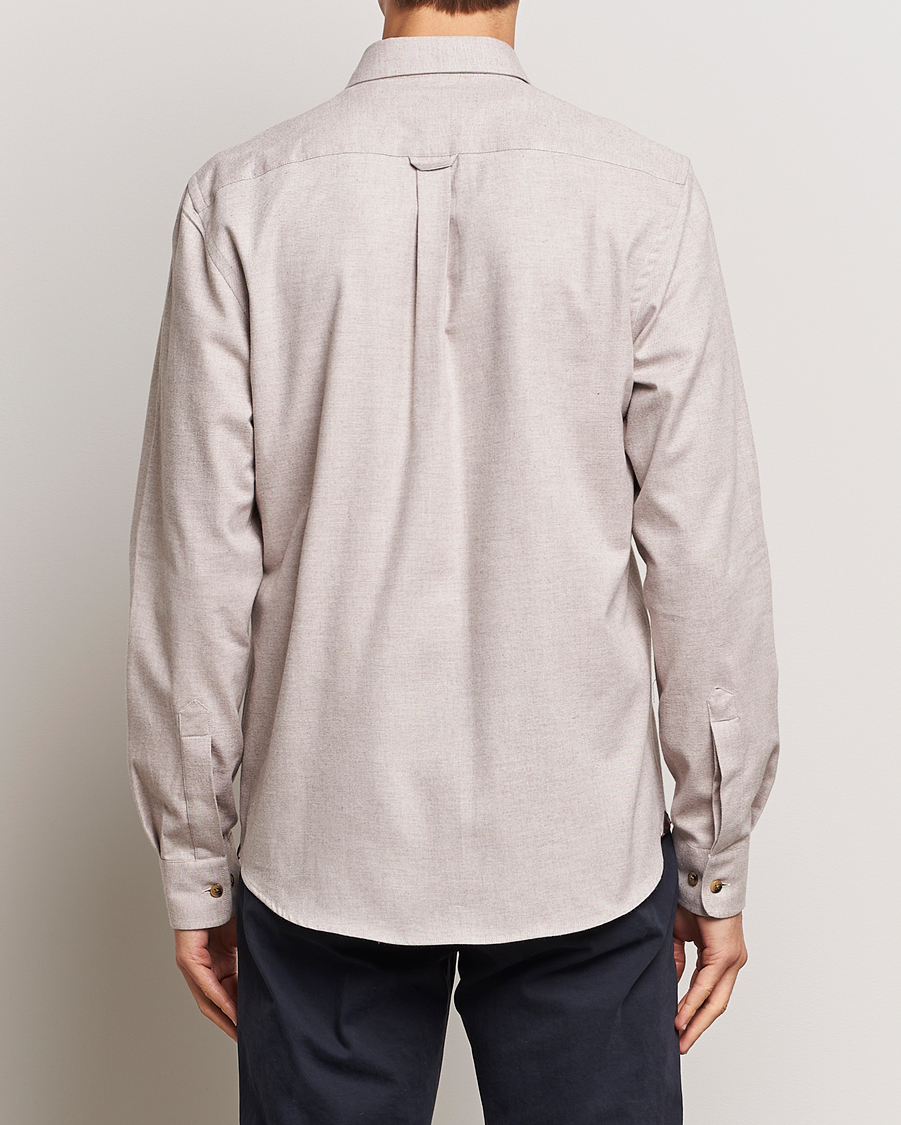 Herre | Skjorter | Morris | Weights Flanell Shirt Khaki