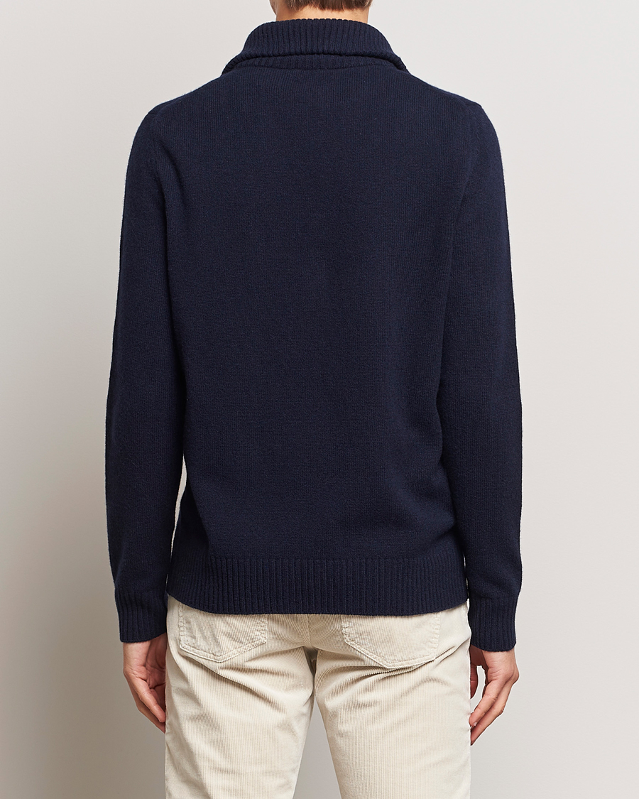 Herre | Trøjer | Morris | Newton Half Zip Navy