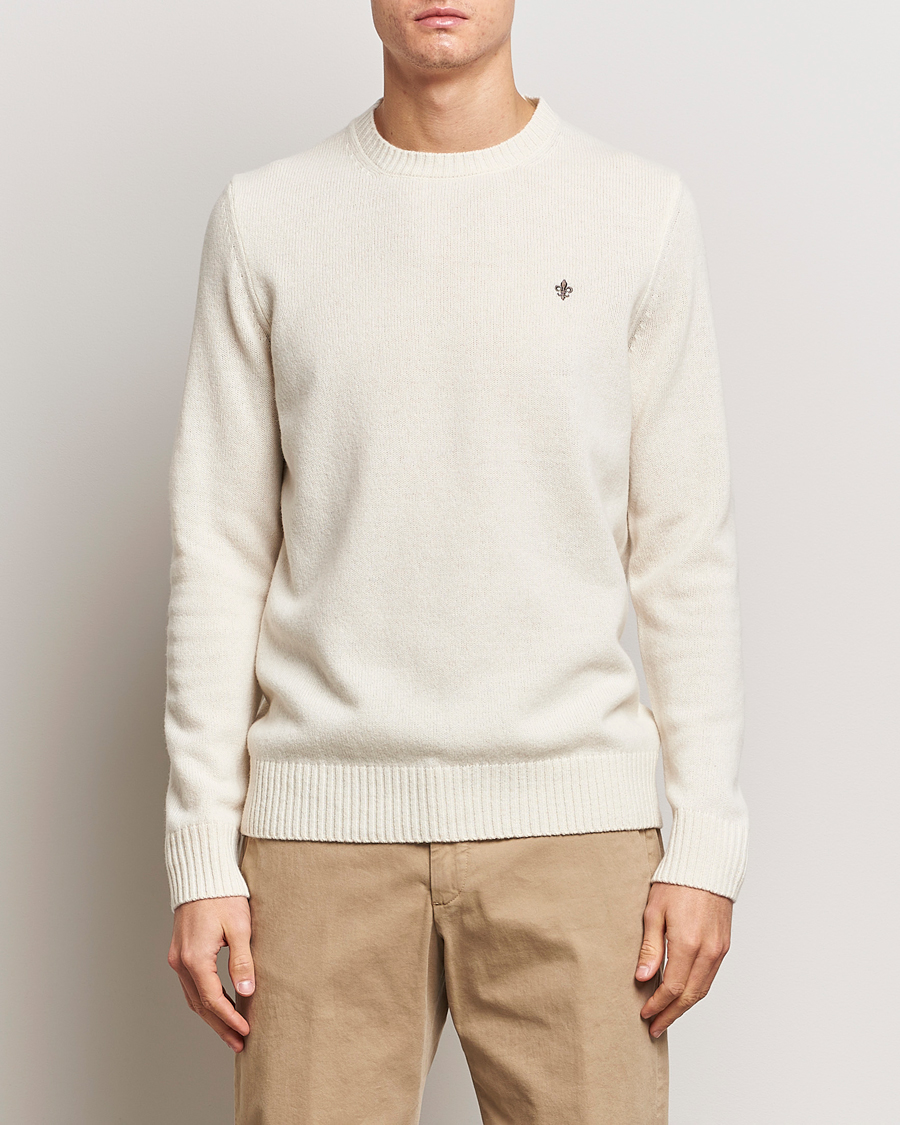 Herre | Udsalg tøj | Morris | Newton Crew Neck Off White