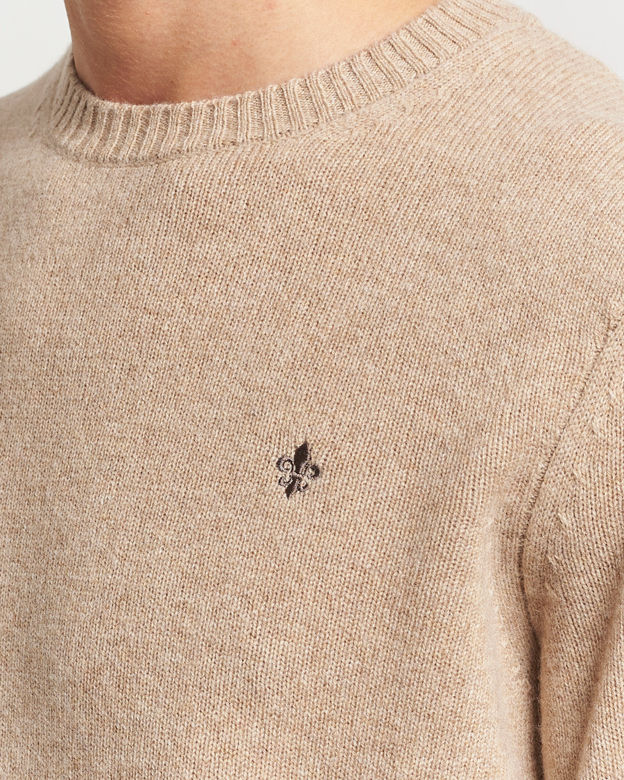 Herre | Trøjer | Morris | Newton Crew Neck Khaki