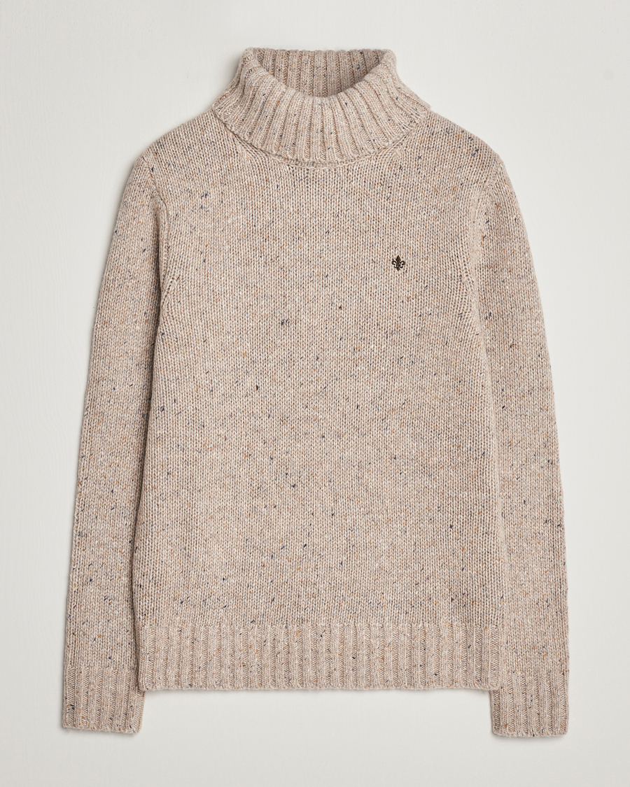 Herre | Trøjer | Morris | Graham Knitted Rollneck Off White