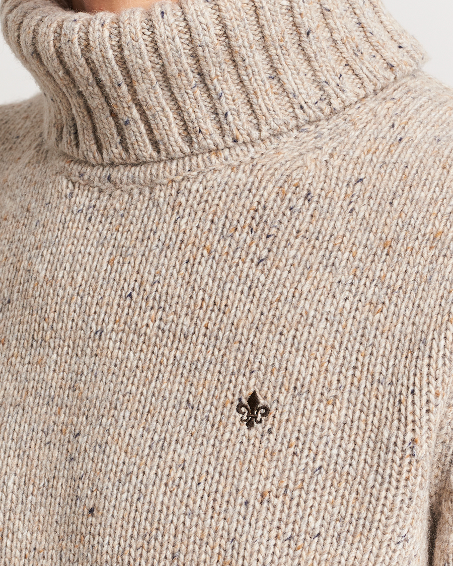 Herre | Trøjer | Morris | Graham Knitted Rollneck Off White