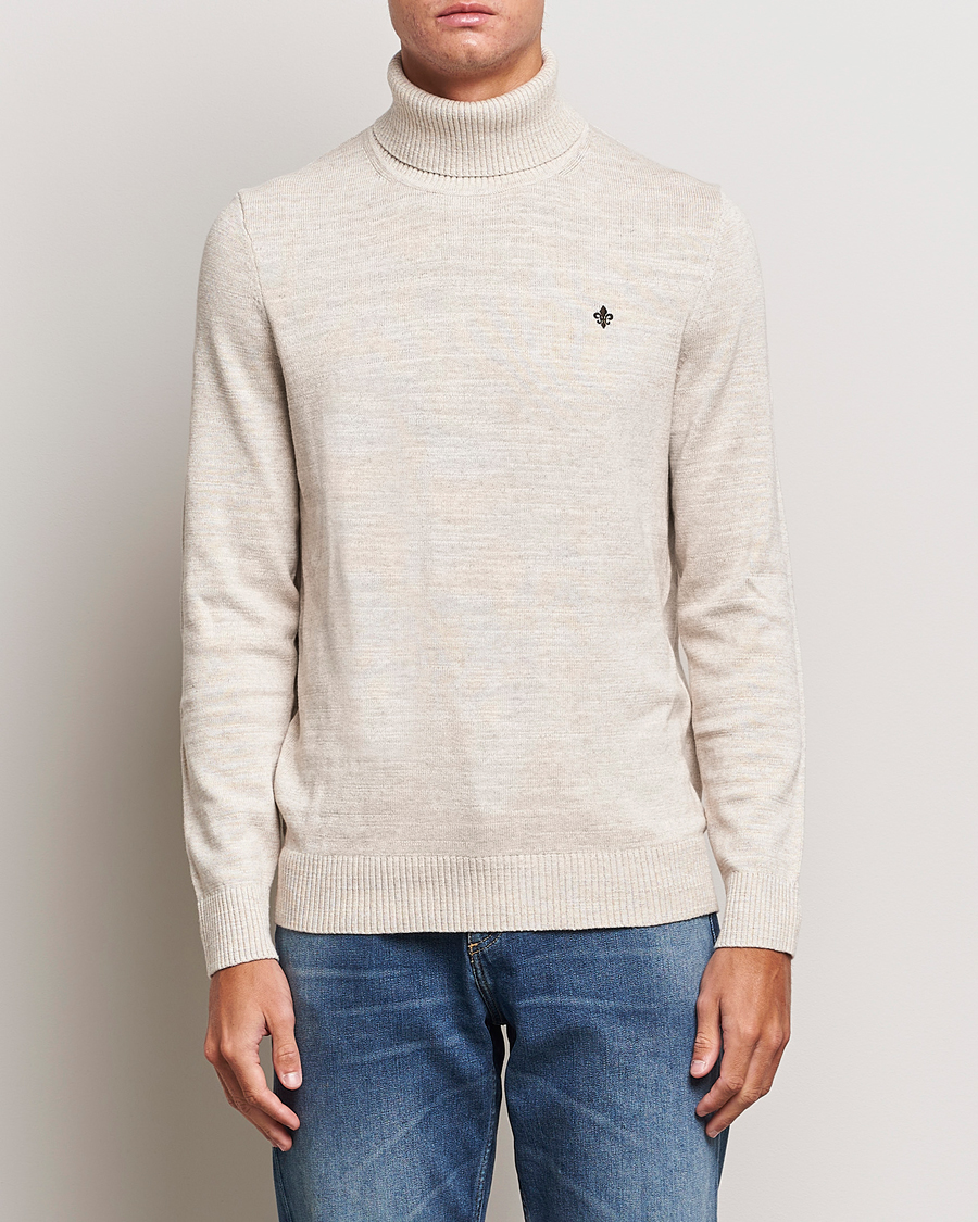 Herre | Trøjer | Morris | Randal Heavy Cotton Rollneck Khaki