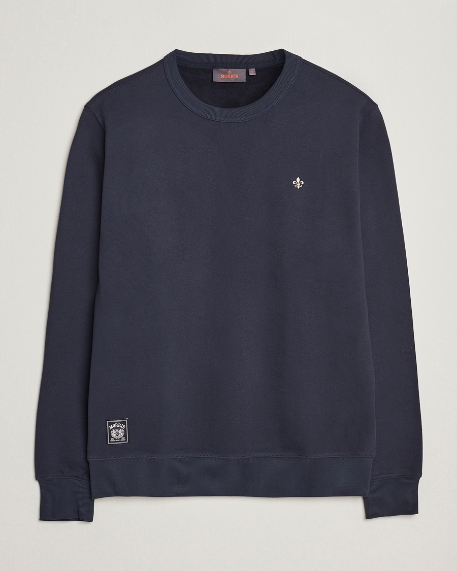 Herre | Trøjer | Morris | Brandon Lily Sweatshirt Old Blue