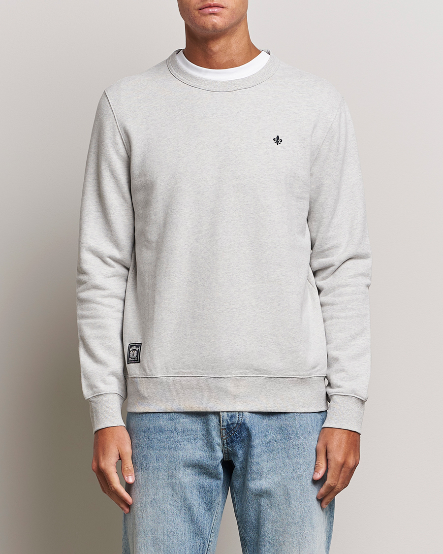 Herre | Tøj | Morris | Brandon Lily Sweatshirt Grey