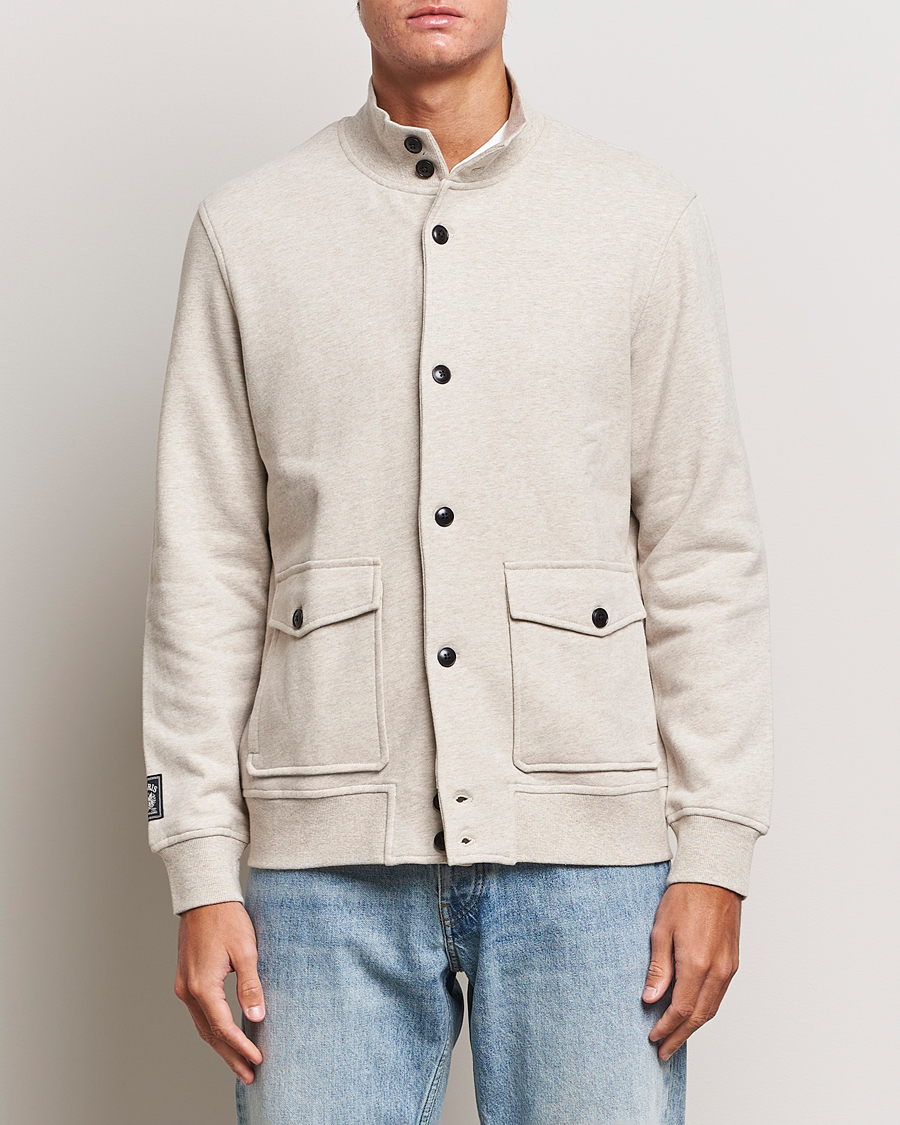 Herre | Trøjer | Morris | Corwell Sweatshirt Cardigan Khaki