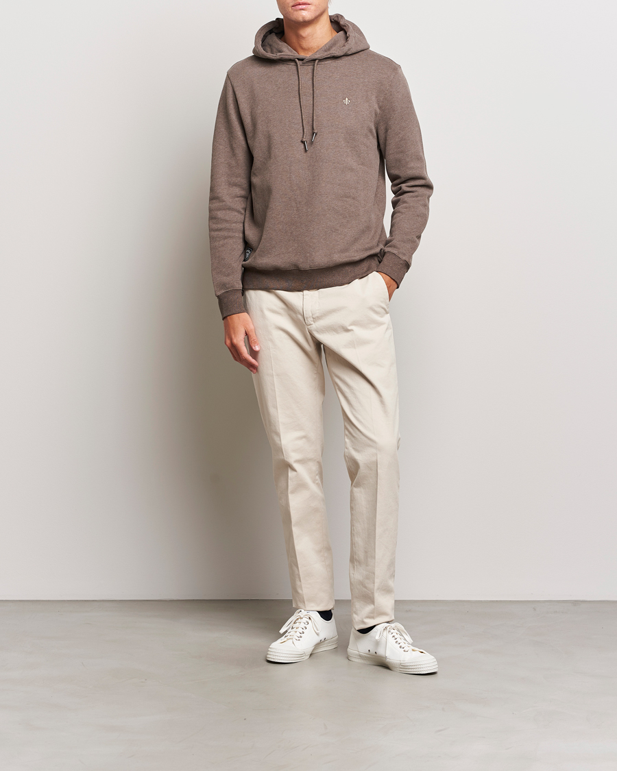 Herre | Trøjer | Morris | Brandon Lily Hoodie Brown
