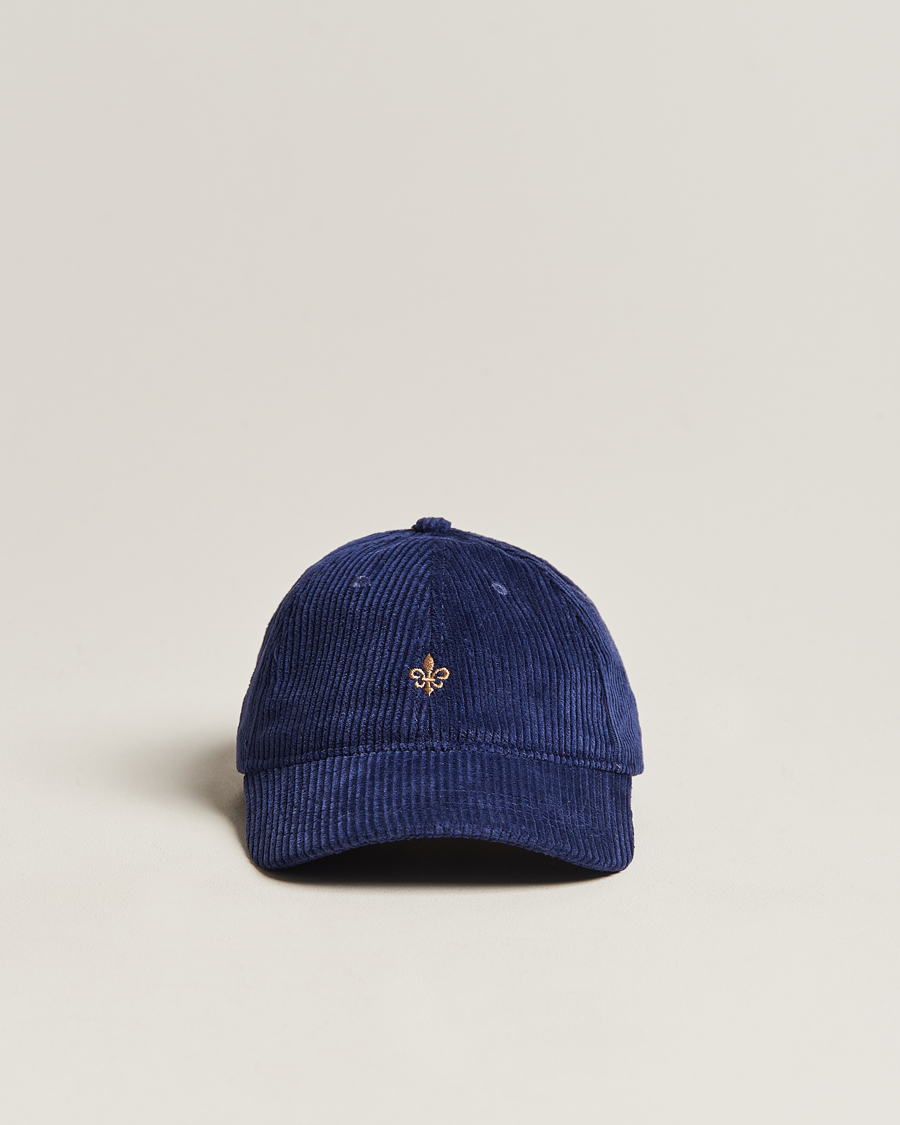 Herre | Morris Lily Corduroy Cap Navy | Morris | Lily Corduroy Cap Navy
