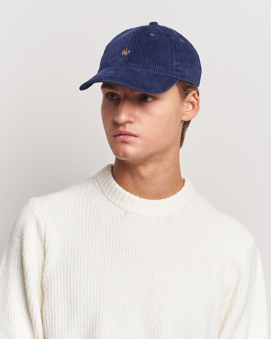 Herre | Morris Lily Corduroy Cap Navy | Morris | Lily Corduroy Cap Navy