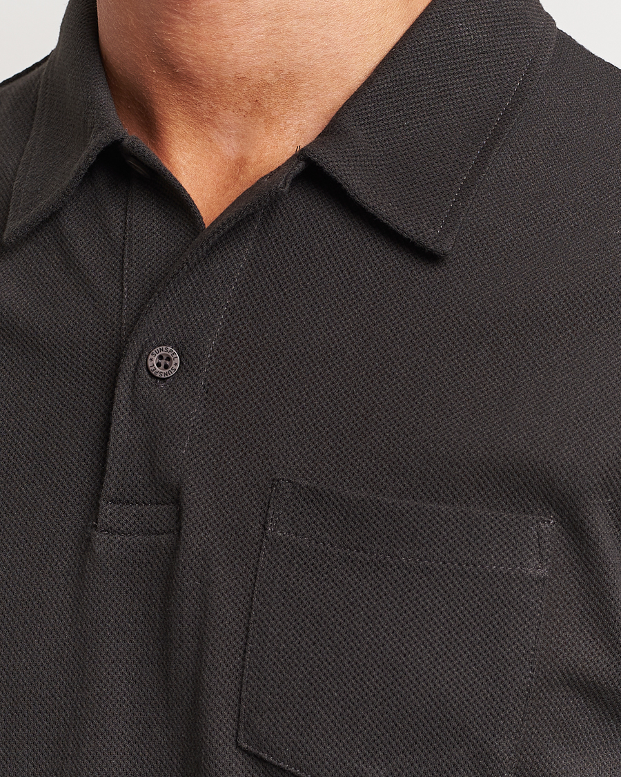 Herre | Polotrøjer | Sunspel | Riviera Polo Shirt Coffe