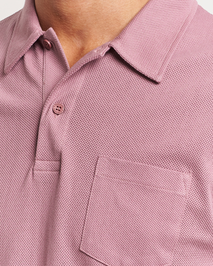 Herre | Polotrøjer | Sunspel | Riviera Polo Shirt Vintage Pink
