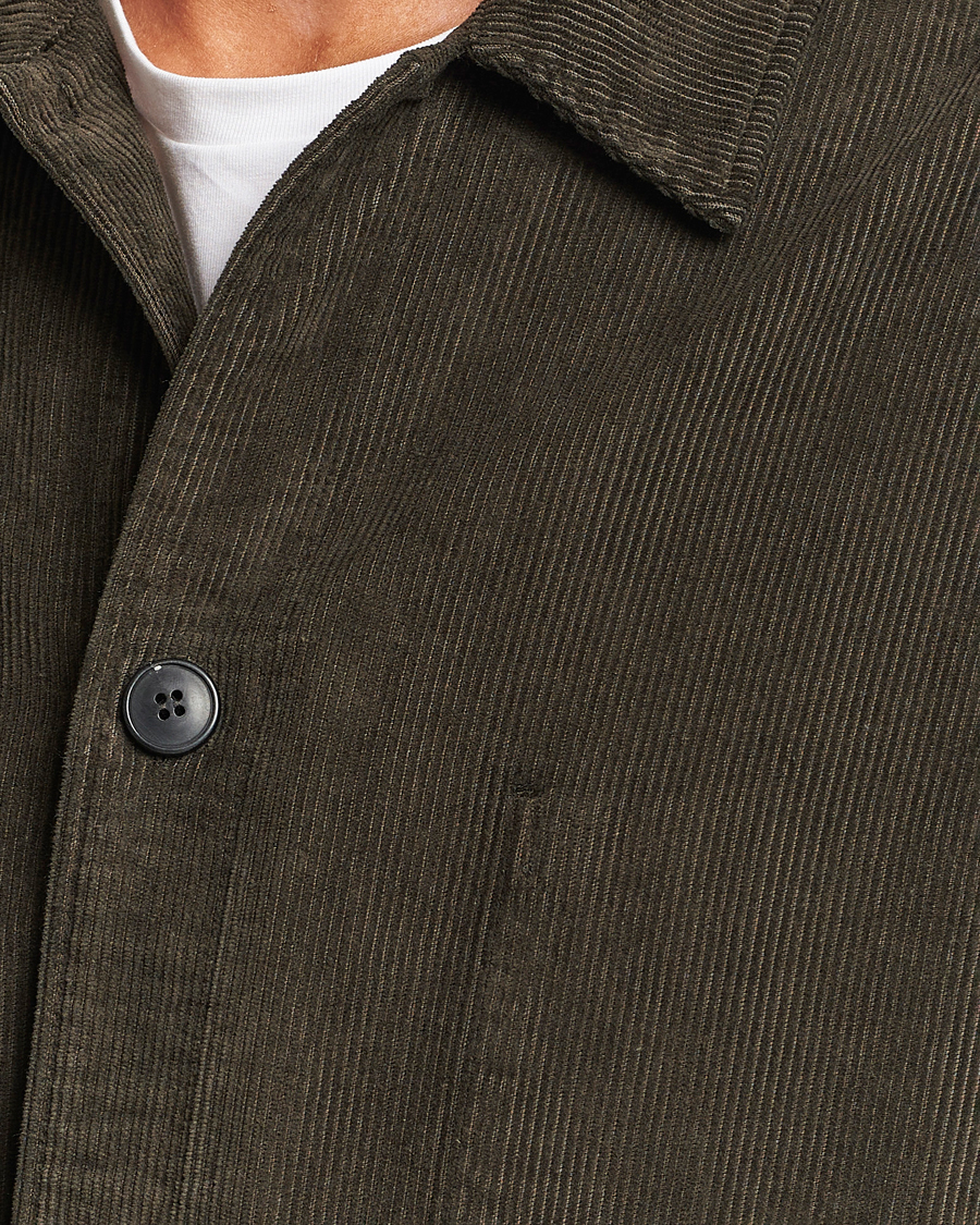 Herre | Blazere & jakker | Sunspel | Cord Twin Pocket Jacket Coffee