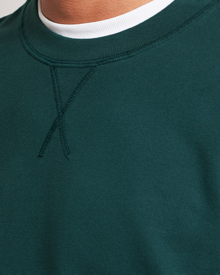 Herre | Trøjer | Sunspel | Loopback Sweatshirt Peacock