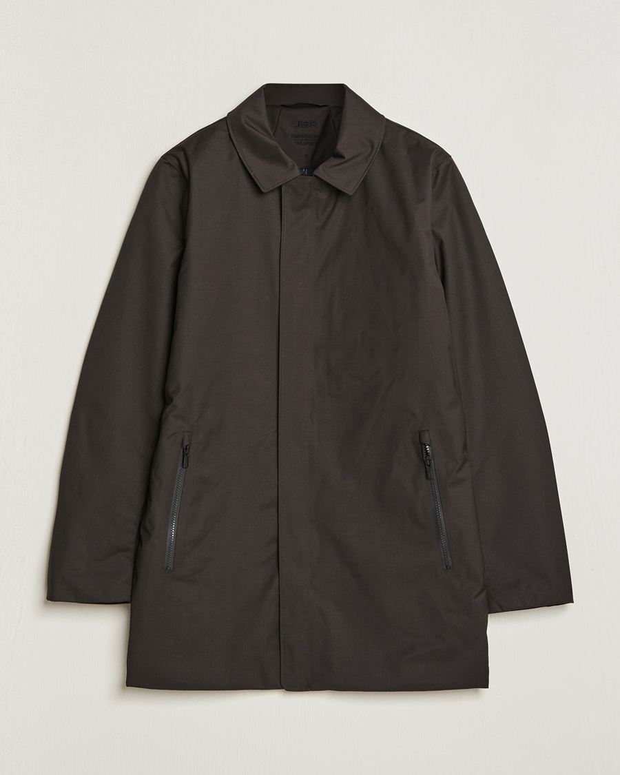 Herre | Jakker | UBR | Regulator Coat Savile Dark Brown Wool