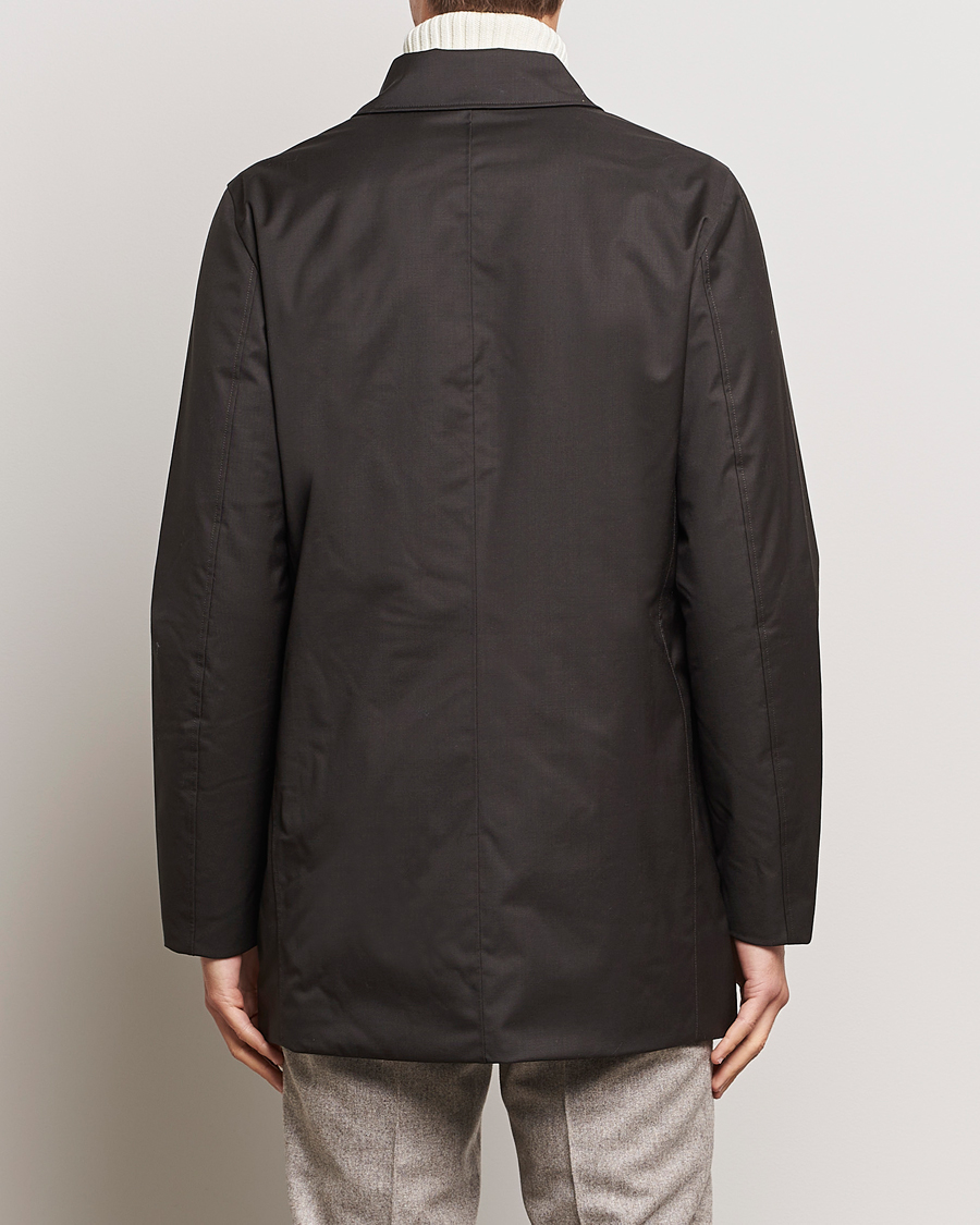 Herre | Jakker | UBR | Regulator Coat Savile Dark Brown Wool