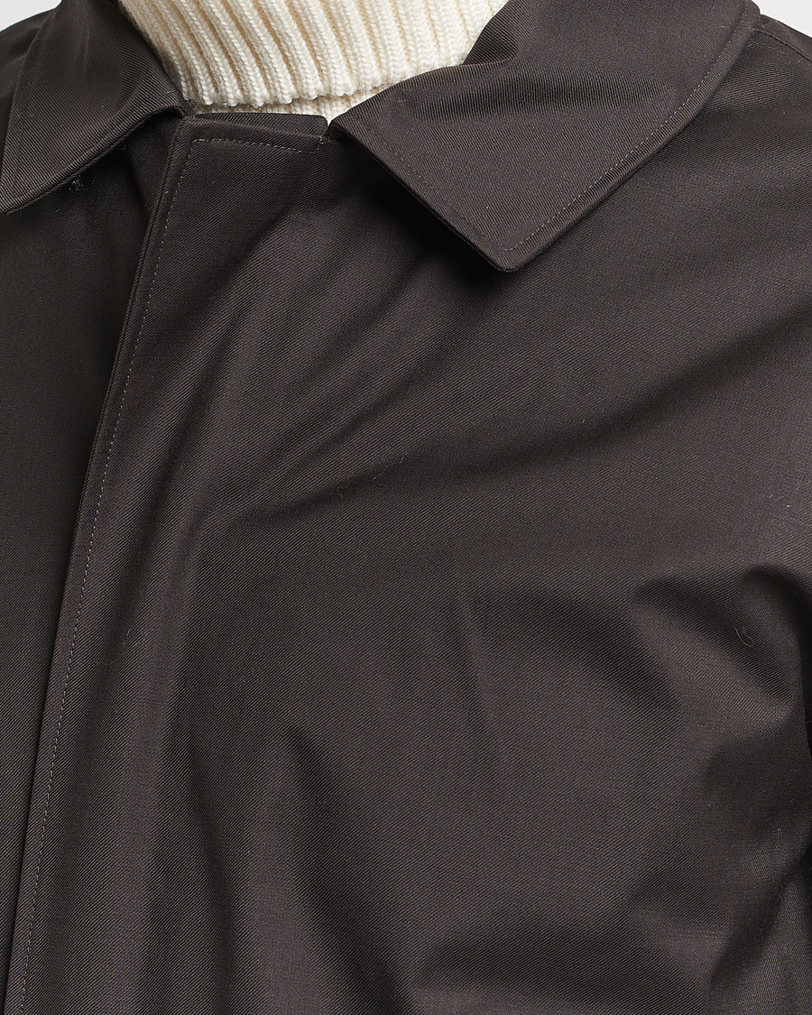 Herre | Jakker | UBR | Regulator Coat Savile Dark Brown Wool