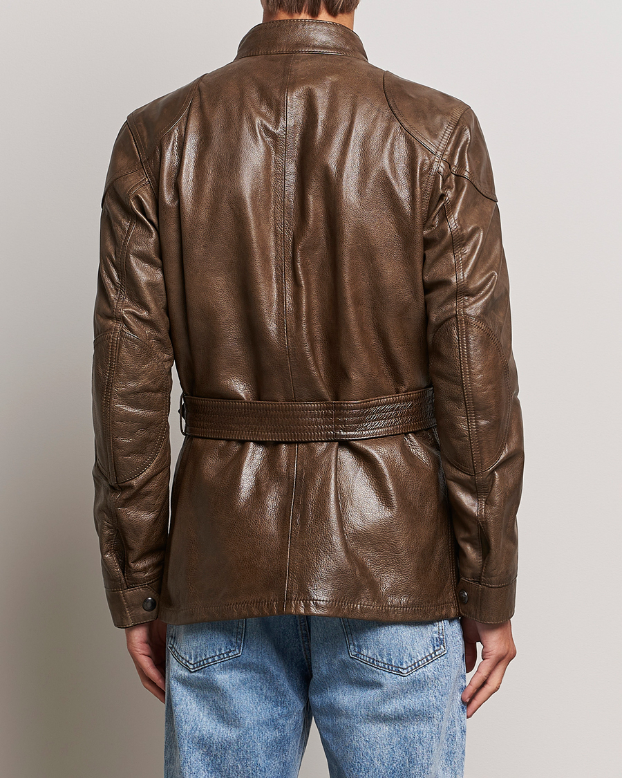 Herre | Jakker | Belstaff | Trailmaster Panther Leather Jacket Antique Bronze