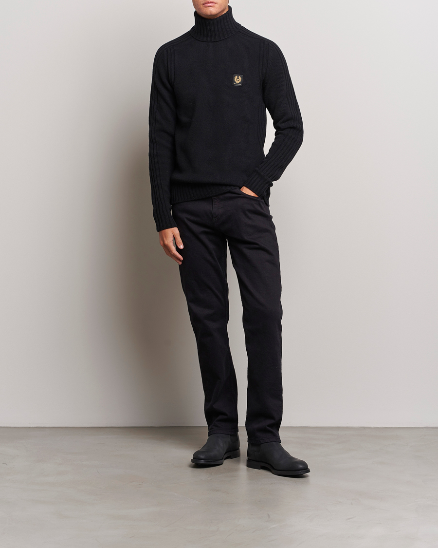 Herre | Trøjer | Belstaff | Watch Wool Rollneck Black
