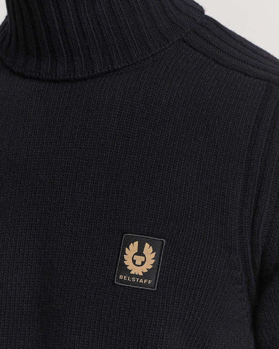 Herre | Trøjer | Belstaff | Watch Wool Rollneck Black