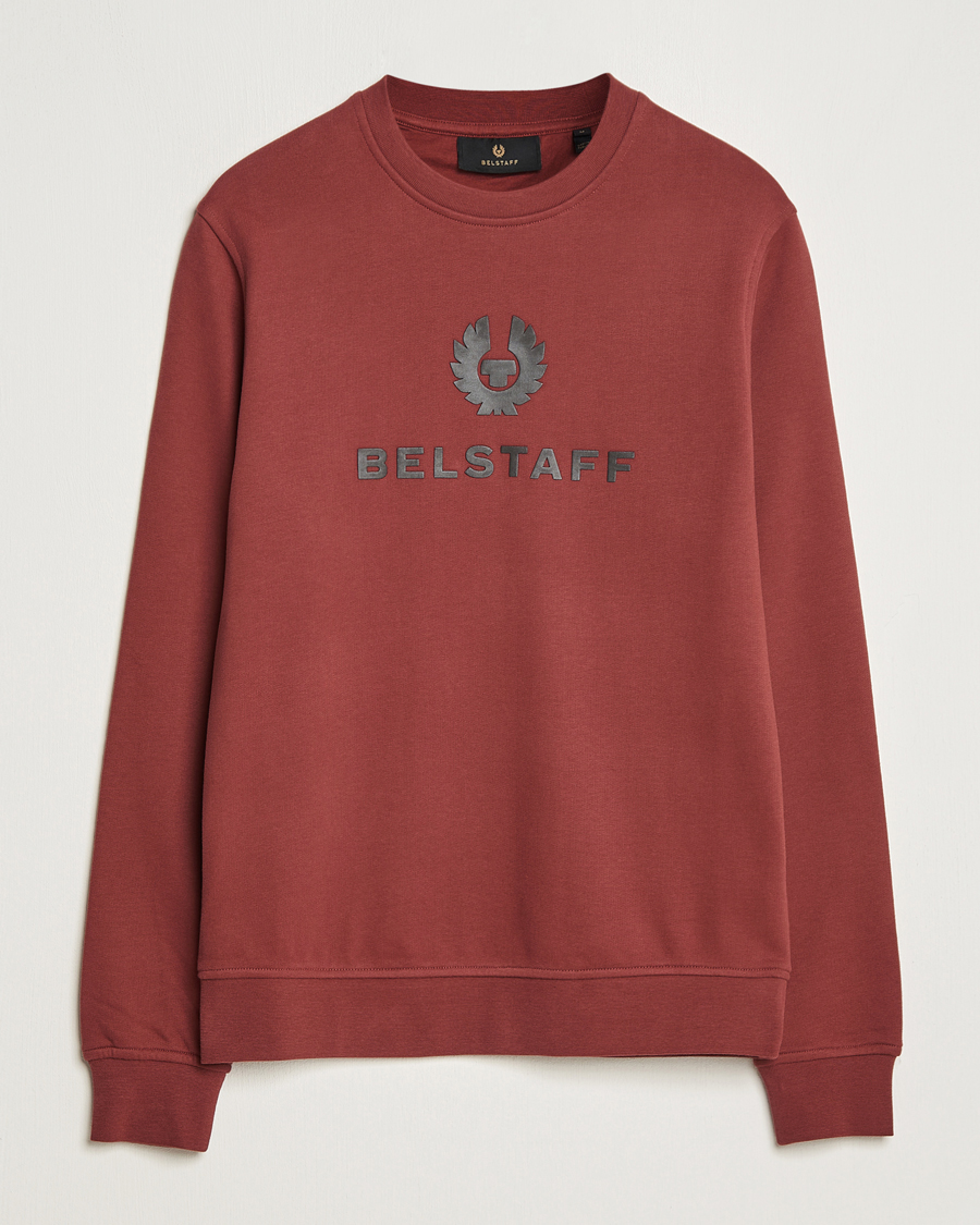 Herre | Trøjer | Belstaff | Signature Crewneck Lava Red