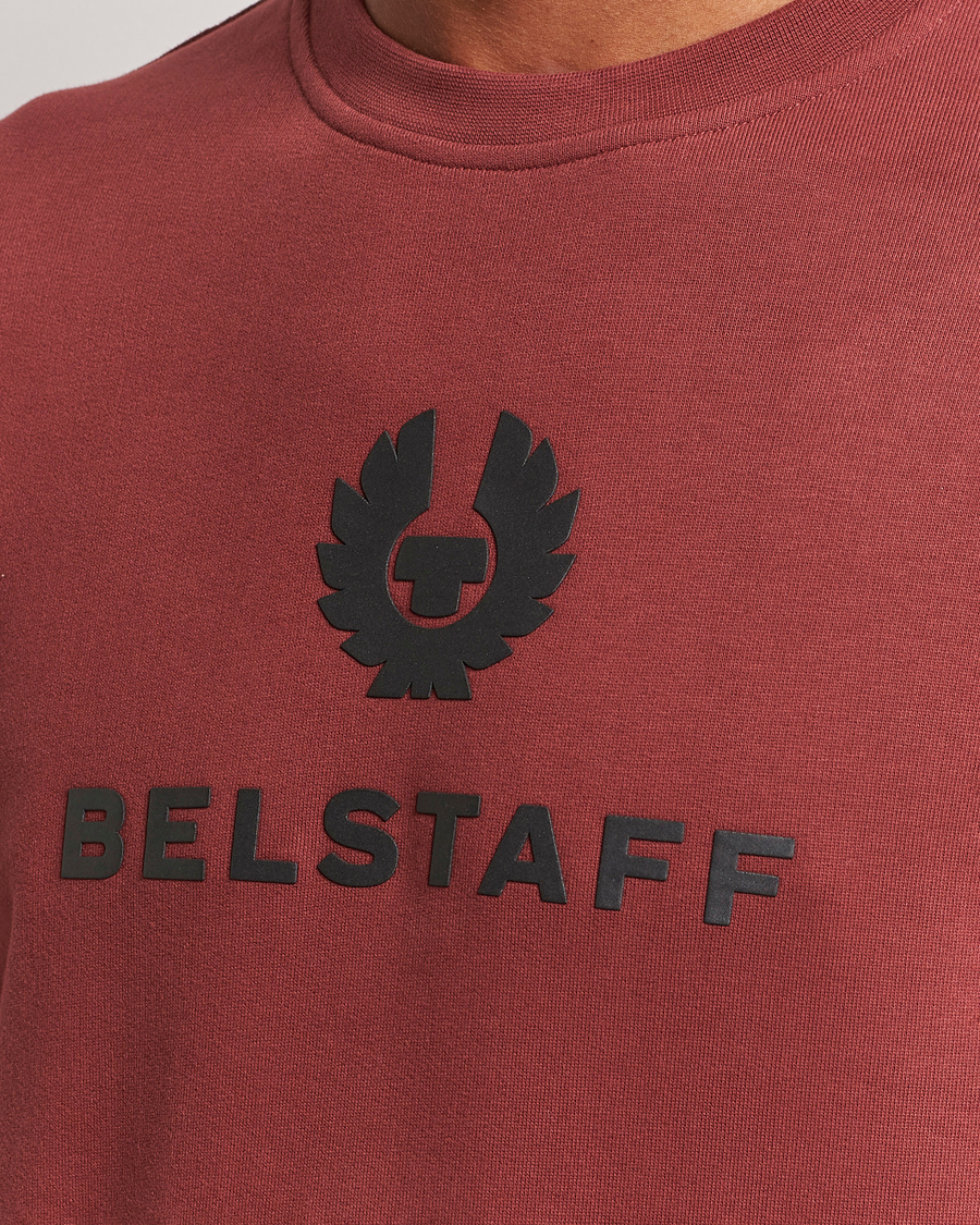 Herre | Trøjer | Belstaff | Signature Crewneck Lava Red
