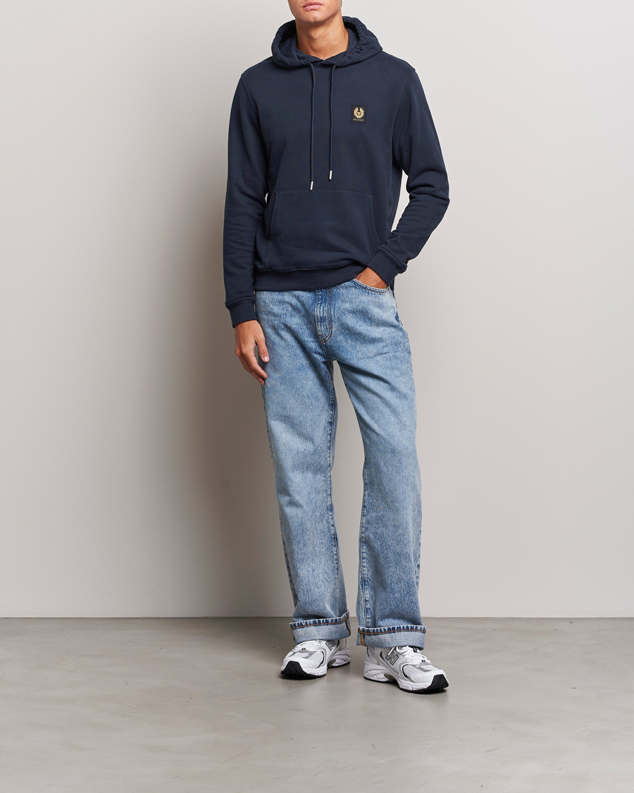 Herre | Trøjer | Belstaff | Signature Hoodie Dark Ink