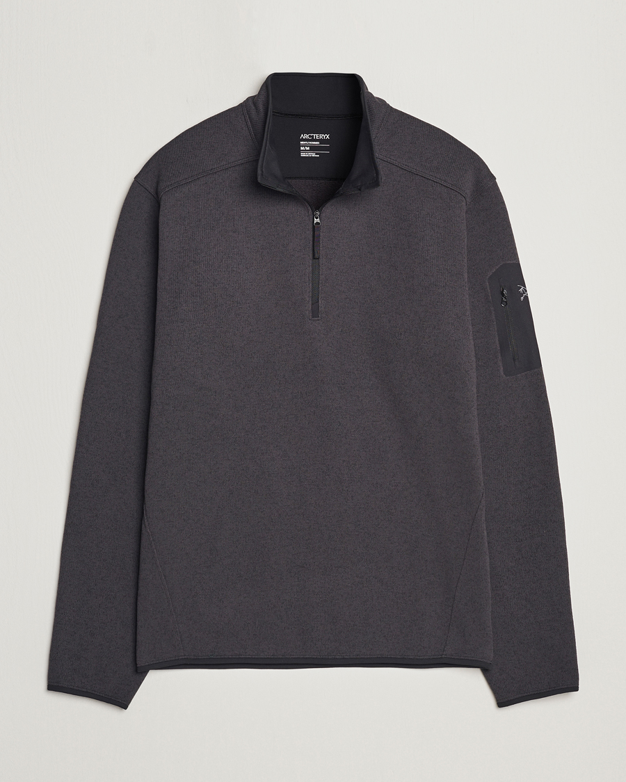 Herre | Trøjer | Arc'teryx | Covert Half-Zip Black Heather