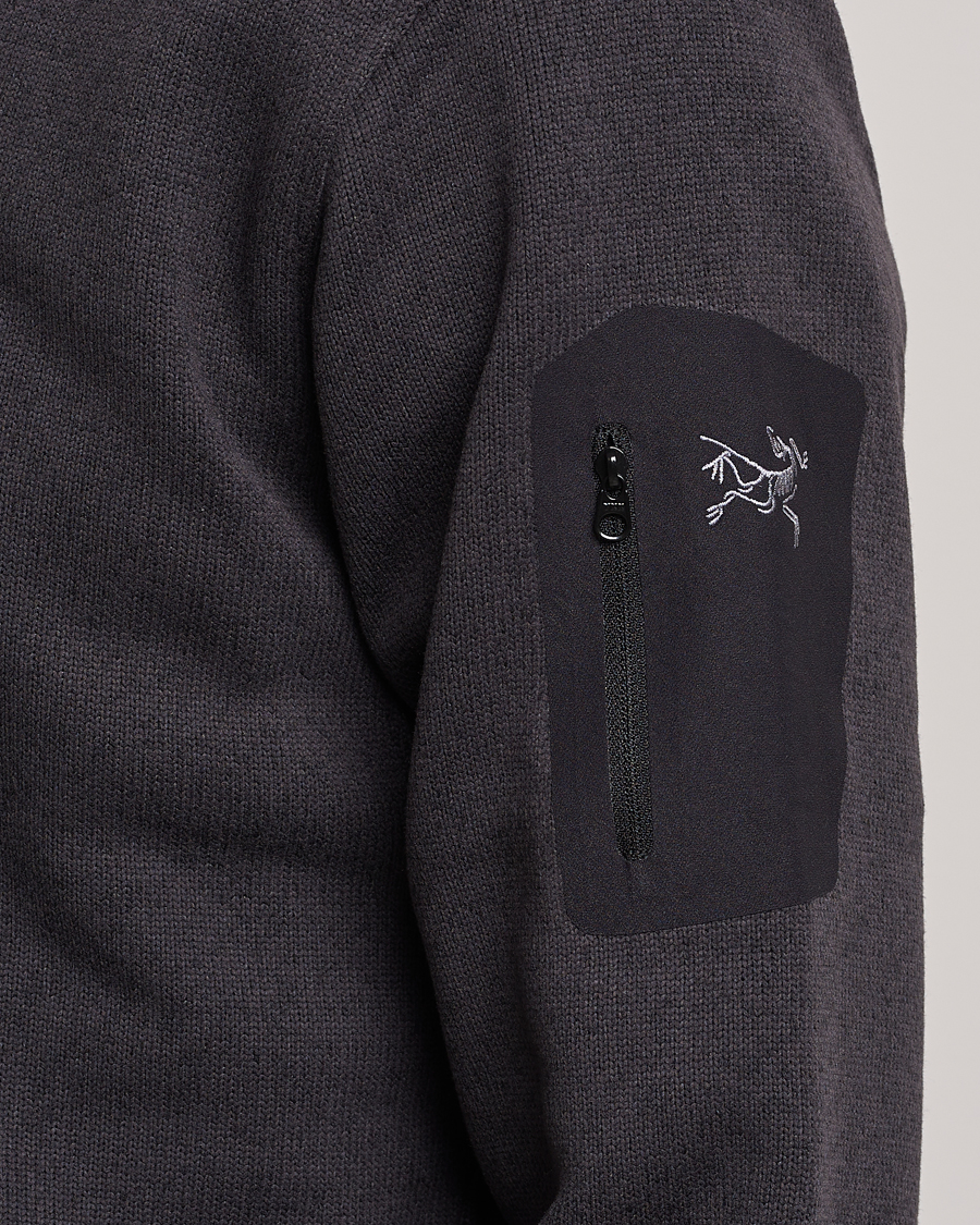 Herre | Trøjer | Arc'teryx | Covert Half-Zip Black Heather