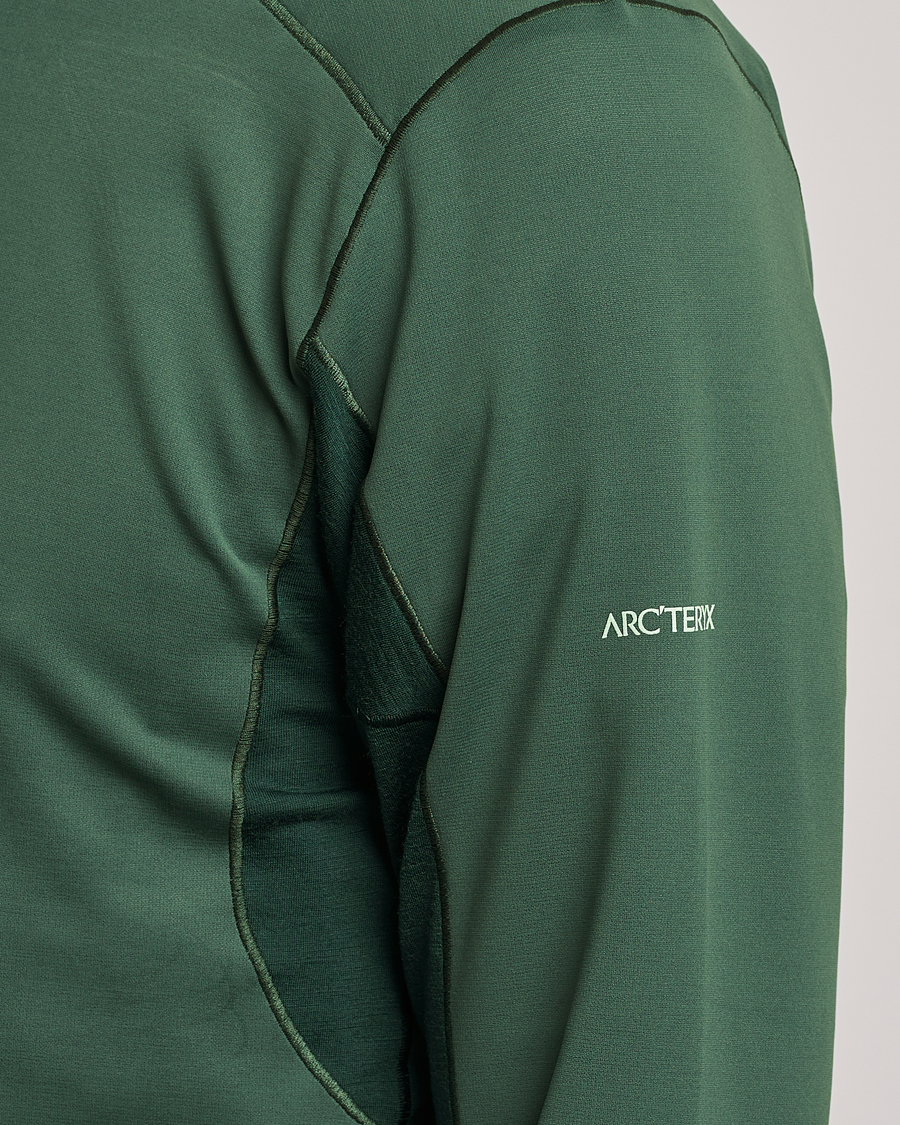 Herre | Trøjer | Arc'teryx | Rho Hybrid Half-Zip Boxcar Green