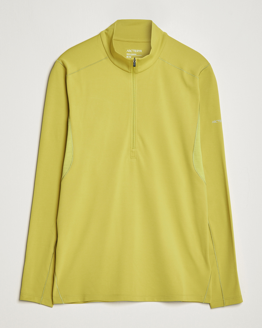 Herre | Trøjer | Arc'teryx | Rho Hybrid Half-Zip Lampyre Yellow