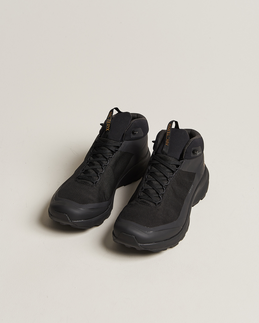 Herre | Arc'teryx Aerios FL Mid GoreTex Boots Black | Arc'teryx | Aerios FL Mid GoreTex Boots Black