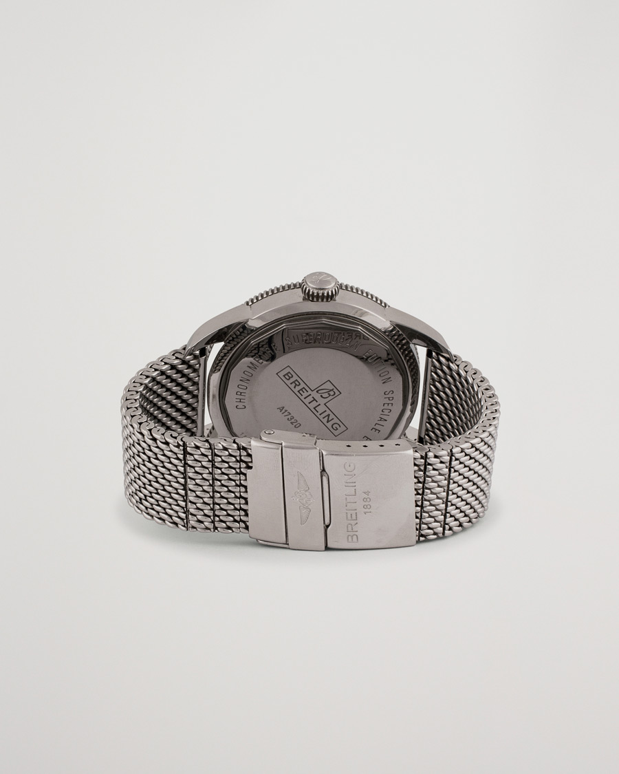 Herre | Breitling Pre-Owned Superocean Heritage 46 A17320 Steel Brown | Breitling Pre-Owned | Superocean Heritage 46 A17320 Steel Brown