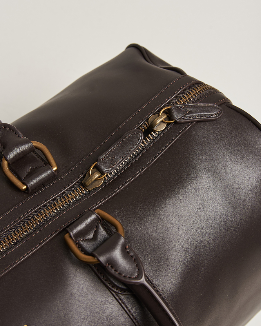 Herre | Polo Ralph Lauren Leather Duffle Bag Dark Brown | Polo Ralph Lauren | Leather Duffle Bag Dark Brown