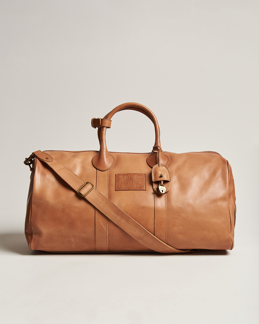Herre | Polo Ralph Lauren Heritage Leather Dufflebag Tan | Polo Ralph Lauren | Heritage Leather Dufflebag Tan