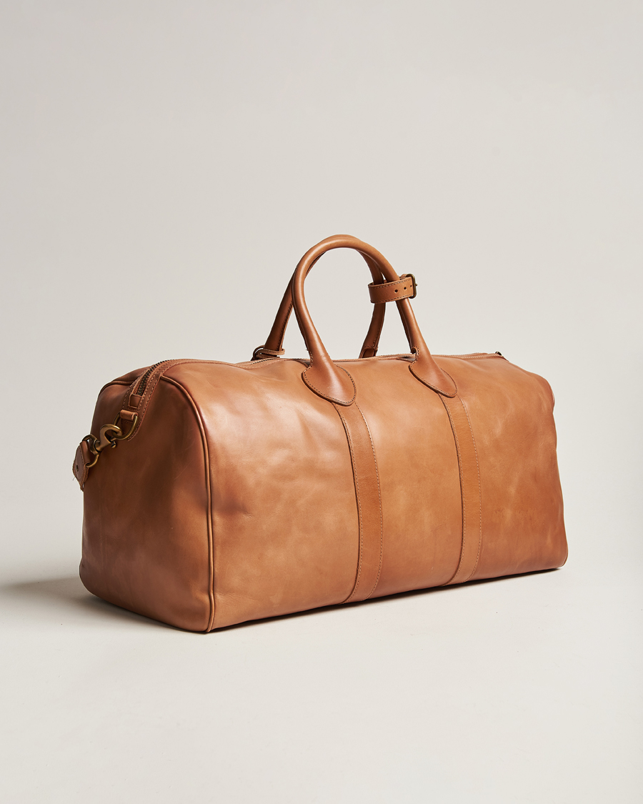 Herre | Polo Ralph Lauren Heritage Leather Dufflebag Tan | Polo Ralph Lauren | Heritage Leather Dufflebag Tan