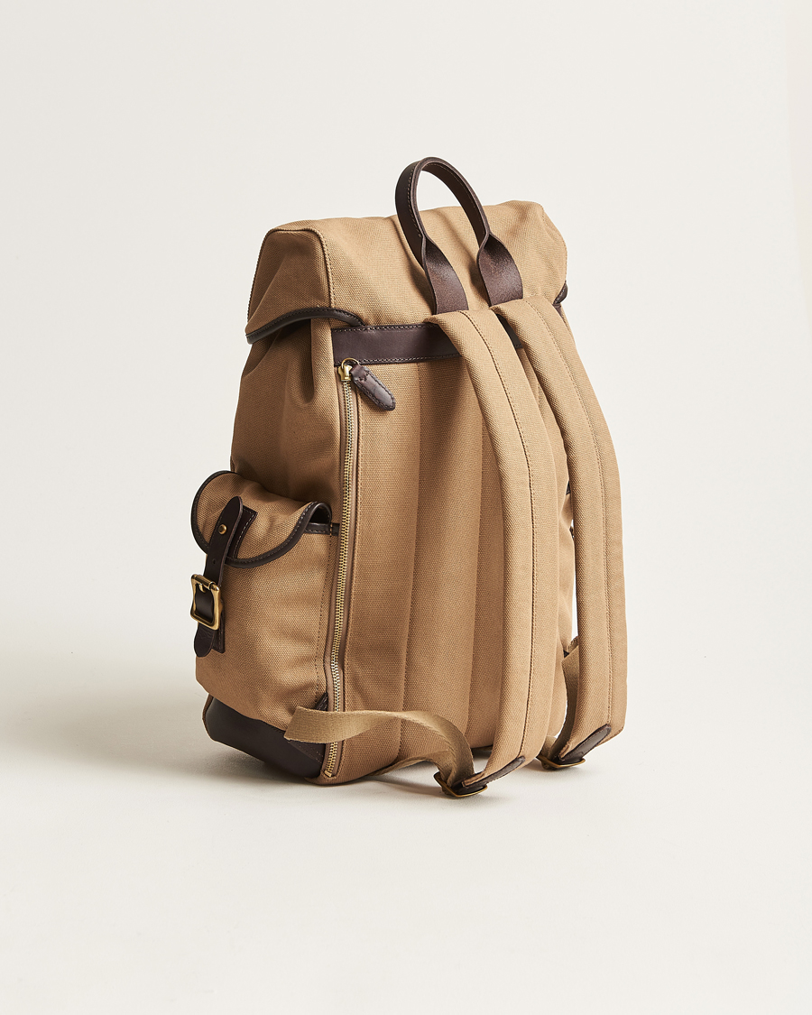 Herre | Polo Ralph Lauren Canvas Backpack Tan | Polo Ralph Lauren | Canvas Backpack Tan