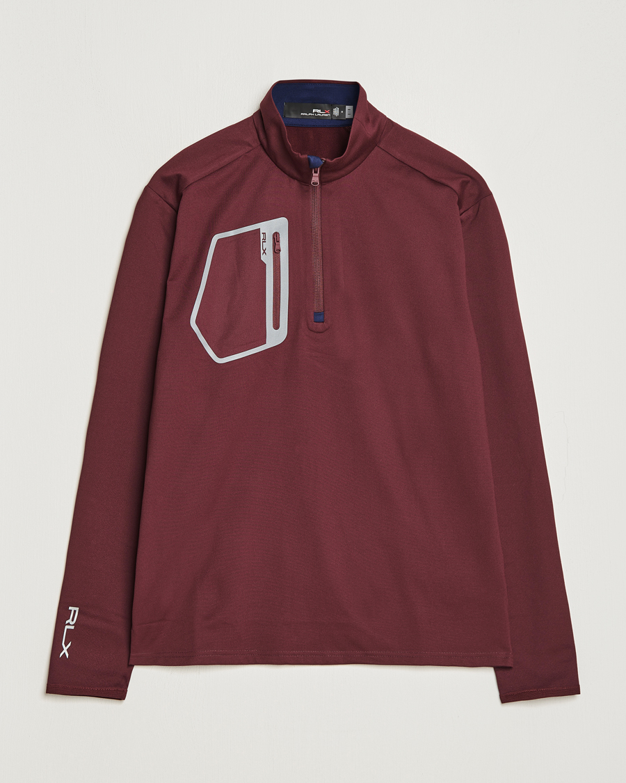 Herre | Trøjer | RLX Ralph Lauren | Luxury Performance Jersey Harvard Wine