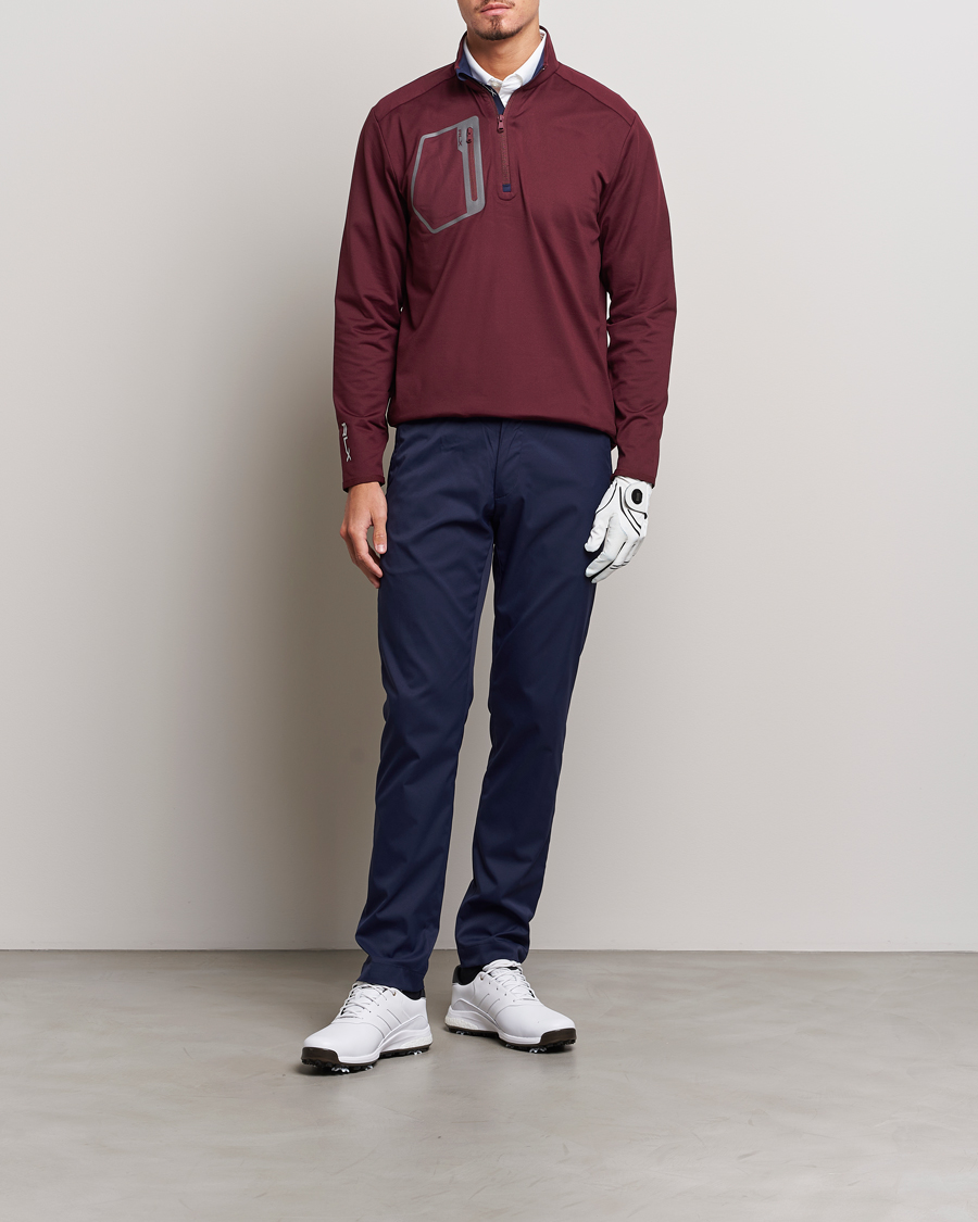 Herre | Trøjer | RLX Ralph Lauren | Luxury Performance Jersey Harvard Wine