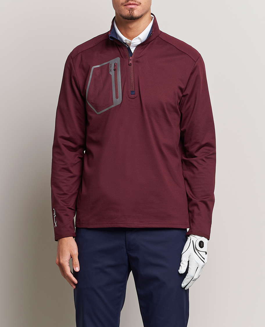 Herre | Trøjer | RLX Ralph Lauren | Luxury Performance Jersey Harvard Wine