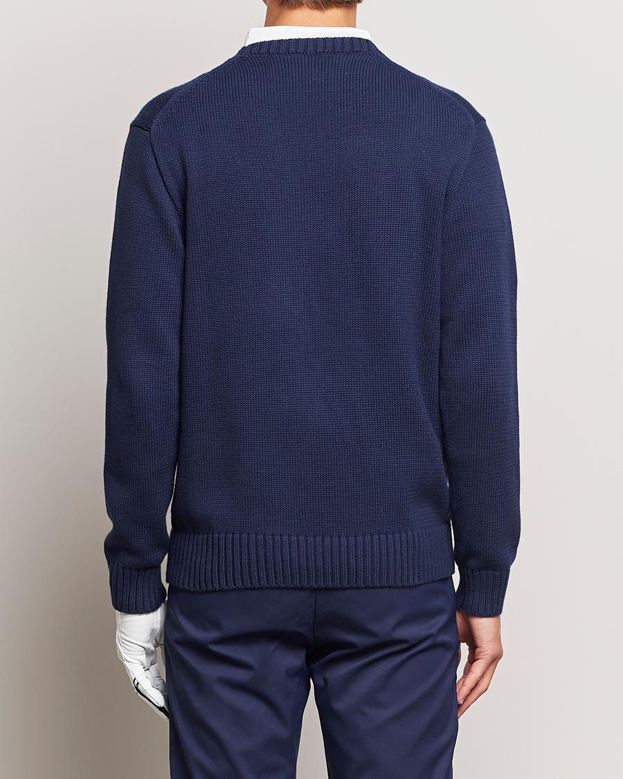 Herre | Trøjer | RLX Ralph Lauren | Golf Bear Sweatshirt French Navy