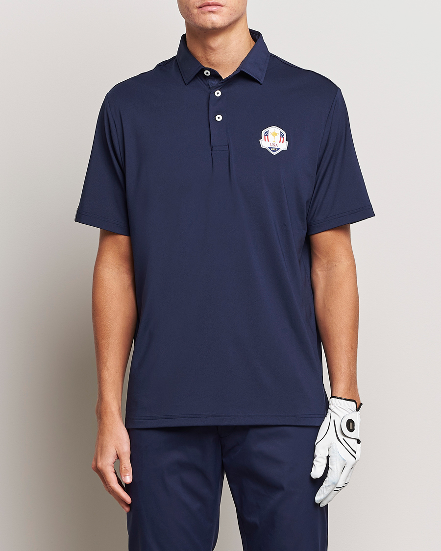 Herre | Polotrøjer | RLX Ralph Lauren | Ryder Cup Airflow Polo French Navy